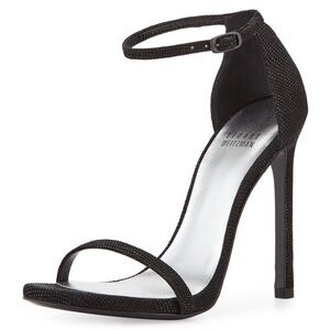 Stuart Weitzman nudist goosebump heel